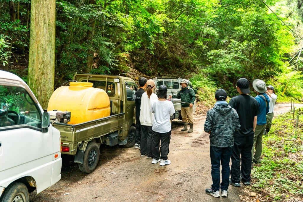 鳥獣被害を地域と共に考えるICT活用プロジェクトの活動風景